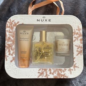 Nuxe Paris Gift Set - Shower Oil, Body Oil, Candle